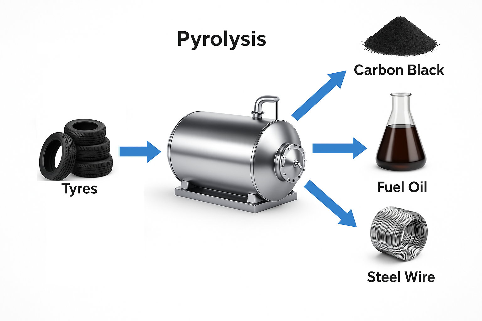 Tyre Pyrolysis - front